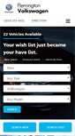 Mobile Screenshot of flemingtonvw.com